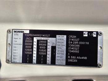 R580 V8 / 6x4 / FULL AIR / RETARDER